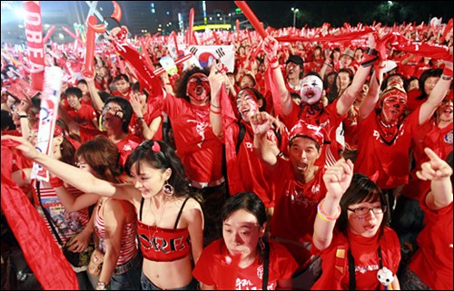 [Korean Fans Getting Over World Cup Fever - 한국의 월드컵 열기] - 사진을 클릭하시면 원본크기를 보실 수 있습니다.
