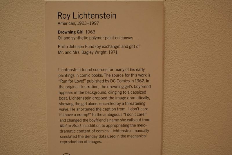[In NY - At the MOMA, Lichtenstein ̼, ٽŸ] -  ŬϽø ũ⸦   ֽϴ.