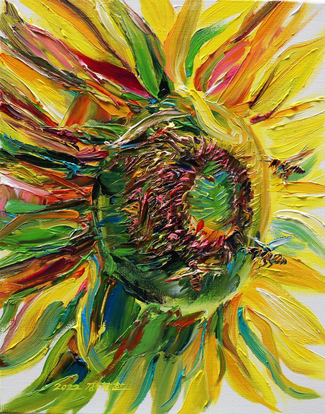 [Recent Works : Breezing Petals-Sunflower 해바라기] - 사진을 클릭하시면 원본크기를 보실 수 있습니다.