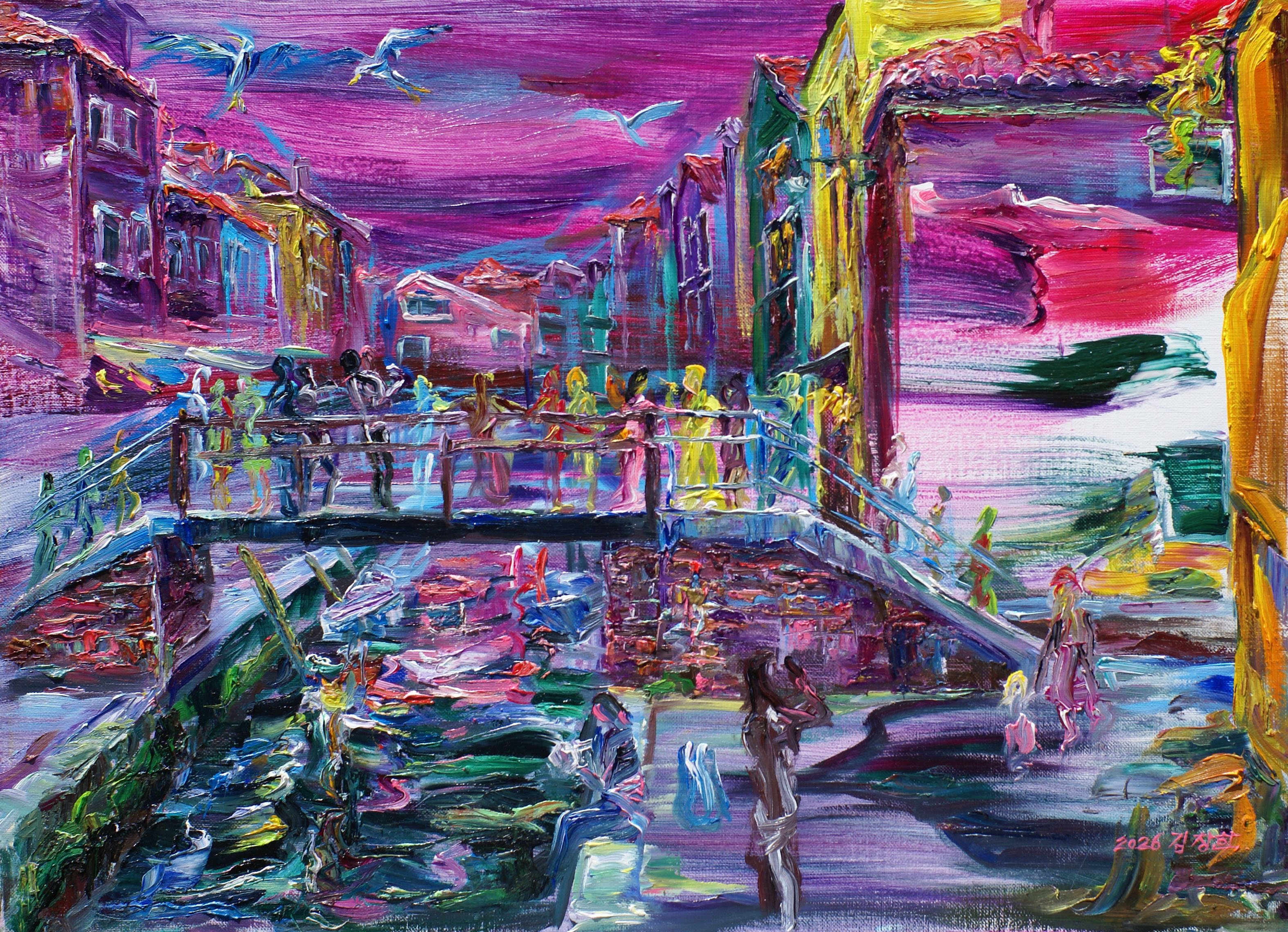 [2026, In Venice, Plein Air Painting 이탈리아 베니스 -1] - 사진을 클릭하시면 원본크기를 보실 수 있습니다.