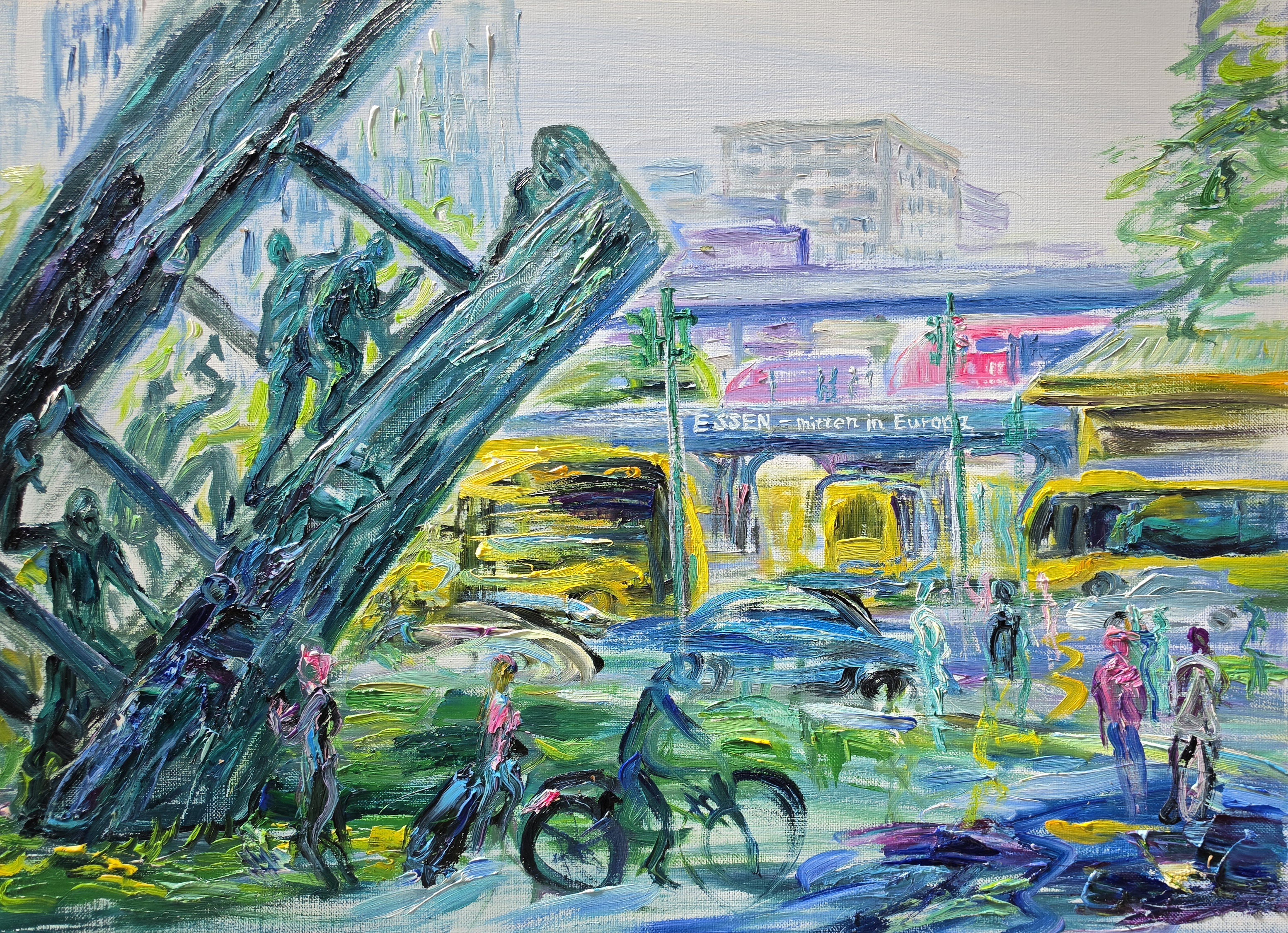 [2026, River Surfing Painting in Munich and Essen 독일 뮌헨 리버서핑, 에센 풍경] - 사진을 클릭하시면 원본크기를 보실 수 있습니다.