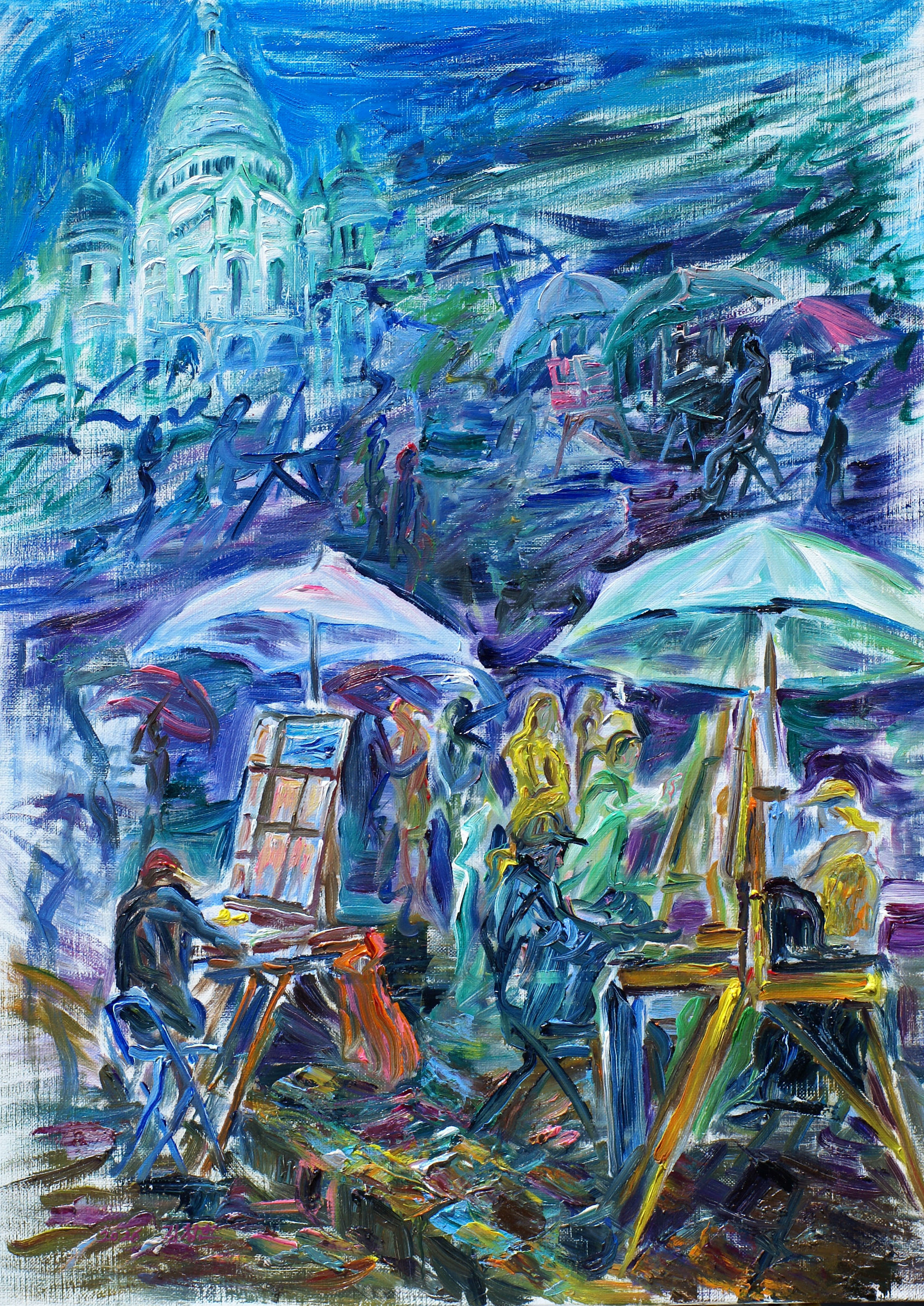 [2026, In Paris -  The starry night at Eiffel tower 파리-별이 빛나는 에펠탑 ] - 사진을 클릭하시면 원본크기를 보실 수 있습니다.