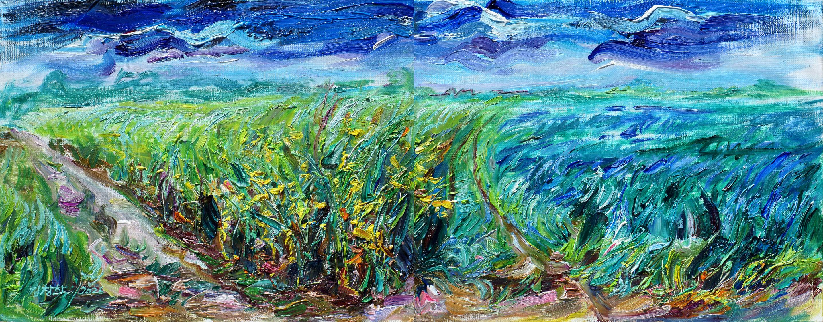 [2026, In Paris -  Plein Air Painting - 내 그림과 반 고흐와의 차이] - 사진을 클릭하시면 원본크기를 보실 수 있습니다.